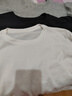 優(yōu)衣庫男裝女裝快干圓領(lǐng)T恤/短袖482300 00 白色 S 曬單實(shí)拍圖