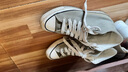 匡威（Converse）CONVERSE匡威1970S秋冬新品運動(dòng)男女休閑板鞋淺橄欖綠綠色A17903C A17903C 42 曬單實(shí)拍圖