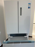 美的（Midea）508L法式四開(kāi)門(mén)冰箱雙系統循環(huán)一級能效除菌凈味風(fēng)冷大容量以舊換新白色BCD-508WTPZM(E) 國家補貼 曬單實(shí)拍圖