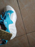 莆田風(fēng)一site Pro實(shí)戰籃球鞋哈達威噴泡拉鏈款球鞋男士休閑運動(dòng)鞋 白藍 42 曬單實(shí)拍圖