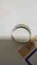傾愛(ài)老人銀戒子999足純銀戒指女?huà)寢屗厝M(mǎn)天星開(kāi)口對戒禮物送奶奶 曬單實(shí)拍圖