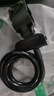 永久自行車(chē)圈圈鎖山地車(chē)騎行配件安全防盜電動(dòng)摩托車(chē)加長(cháng)防水鑰匙鎖 黑色 曬單實(shí)拍圖