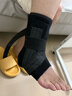 GALVARAN護踝防崴腳扭傷固定支具韌帶損傷恢復運動(dòng)跑步腳腕套籃球護具 加長(cháng)固定支具【右腳】黑色 M【適合鞋碼35-39碼】 曬單實(shí)拍圖