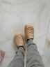 潔麗雅防水棉拖鞋男士秋冬季外穿防滑防臭居家室內加絨保暖全包跟棉鞋女 云褐色 【3.0旗艦款 | 順豐速運+90天質(zhì)?！?40-41 【標準碼】 曬單實(shí)拍圖