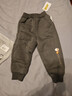 史努比（SNOOPY）童裝兒童褲子男童加絨衛褲男孩加厚保暖褲中大童秋冬外出休閑衣服 曬單實(shí)拍圖