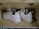香港代購 專(zhuān)柜同款潮牌氣墊小白鞋男透氣韓版休閑內增高板鞋厚底 白灰標準款 43 曬單實(shí)拍圖