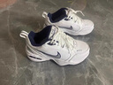 耐克NIKE男秋冬老爹鞋AIR MONARCH IV 運動(dòng)訓練鞋415445-102白藍43 曬單實(shí)拍圖
