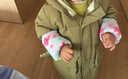 迷你巴拉（minibala）【真心絨】男女童羽絨服長(cháng)款兒童三防造型外套冬 曬單實(shí)拍圖
