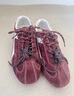 百麗（Belle）漿果糖復古德訓鞋款撞色運動(dòng)休閑板鞋B2472AM5 深紅色 38 (240mm) 曬單實(shí)拍圖
