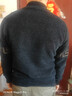 老爺車(chē)100%純羊毛衫男士秋冬季加絨加厚半高領(lǐng)毛衣高端針織打底衫上衣 629款【黑色】 XL 175【建議體重135-155斤】 曬單實(shí)拍圖