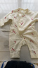 babylove【紡軟織柔】新生兒系帶連體衣純棉衣服初生嬰兒新年衣服歲禧鱗光 曬單實(shí)拍圖