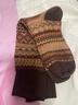 貓人2雙高筒復古小腿襪子女秋冬季雙針民族風(fēng)復古長(cháng)筒堆堆襪女士長(cháng)襪 曬單實(shí)拍圖
