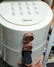 美的（Midea）空氣炸鍋全自動(dòng)實(shí)用大容量家用空氣炸鍋上下雙熱源烤紅薯免翻面電炸鍋烤箱早餐機多功能炸薯條 雙旋鈕控溫調時(shí) 5L KZE5004 曬單實(shí)拍圖