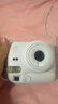 富士（FUJIFILM）instax  mini12 一次成像 立拍立得相機 mini12 茉莉白 官方標配（無(wú)相紙及周邊配件） 曬單實(shí)拍圖