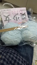 途尊雪落時(shí)分圍巾手工diy毛線(xiàn)長(cháng)絨毛手混線(xiàn)編織保暖圍脖送閨蜜男女友 雪落時(shí)分【2團線(xiàn)+竹針+教程+禮袋】 曬單實(shí)拍圖