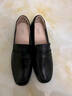 3515際華強人女鞋春秋透氣女單鞋真皮淺口舒適豆豆鞋平底鞋通勤小皮鞋 黑色 38 曬單實(shí)拍圖