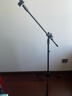 MICGRS麥克風(fēng)話(huà)筒支架落地 舞臺直播家用k歌學(xué)校錄音k歌伸縮升降三腳架開(kāi)會(huì )演講金屬咪架配兩個(gè)通用咪夾 雙咪夾 曬單實(shí)拍圖
