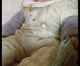 迷你巴拉（minibala）【魔法棉】嬰兒衣服男女寶寶抗濕冷棉服輕暖連帽連體衣 曬單實(shí)拍圖
