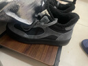 熱風(fēng)（Hotwind）男鞋冬季新款男士加絨高幫板鞋復古拼接休閑鞋增高鞋子 72黑灰 41 曬單實(shí)拍圖