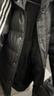 阿迪達斯（adidas）羽絨服男女同款冬季加厚鴨絨長(cháng)款極寒羽絨服 黑/白  01TKD XL 曬單實(shí)拍圖