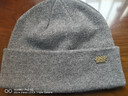 JEEP SPIRIT吉普100%羊毛男士帽子冬季保暖品牌正品高端毛線(xiàn)帽男款防風(fēng)針織帽 深灰 曬單實(shí)拍圖