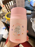 膳魔師（THERMOS）兒童燜燒杯316L不銹鋼寬口燜燒罐學(xué)生帶飯保溫輔食罐學(xué)生帶勺TCLD 曬單實(shí)拍圖