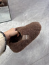 京悠雨德國品質(zhì)包跟月子鞋孕產(chǎn)婦專(zhuān)用棉拖鞋女2026新款加絨加厚靜音毛毛 淺卡其-包跟款【抑箘不臭腳】 36 37碼 碼數偏小【建議拍大一碼】 曬單實(shí)拍圖