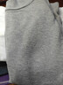 班尼路男士毛衣半高領(lǐng)簡(jiǎn)約內搭純色打底衫毛線(xiàn)衣秋冬款百搭針織衫上衣 【高織密】-灰#純色 L 【立體裁剪 舒適有型】 曬單實(shí)拍圖