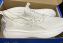 回力男鞋運動(dòng)鞋男春季新款加厚跑步鞋男百搭潮流休閑鞋子男 白灰 41 曬單實(shí)拍圖