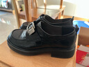 百麗（Belle）復古方扣羊皮樂(lè )福鞋女2026春新商場(chǎng)同款便士樂(lè )福鞋F1E1DAM6預售 黑色 39 (245mm) 曬單實(shí)拍圖