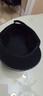 冬天中老年人加厚保暖護耳棉帽男士爸爸防寒平頂帽呢子帽子 黑色 可調節 曬單實(shí)拍圖