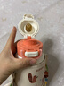 蘇泊爾（SUPOR）兒童保溫杯水杯寶寶學(xué)飲杯吸管杯嬰兒保溫杯316L兒童水壺外出 杯套款·粉柚  一蓋雙飲 500ml 曬單實(shí)拍圖