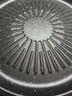 麥飯石烤肉盤(pán)家用不粘鍋鐵板燒韓式烤肉鍋電磁爐卡式爐戶(hù)外烤盤(pán) 太陽(yáng)花烤盤(pán)28cm 曬單實(shí)拍圖