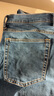 蓋璞男裝秋季款水洗基本款微彈經(jīng)典直筒合身牛仔褲長(cháng)褲美版715720 曬單實(shí)拍圖