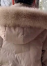 鴨鴨（YAYA）媽媽冬裝羽絨服女中長(cháng)款40歲50中年新款外套洋氣中老年人女裝衣服 卡其色 3XL (建議130-145斤) 曬單實(shí)拍圖