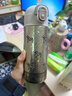 物生物（RELEA）純鈦杯兒童保溫杯女款便攜男小學(xué)生水杯上學(xué)專(zhuān)用吸管杯子新年禮物 曬單實(shí)拍圖