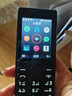 諾基亞（NOKIA）108 4G AI版移動(dòng)聯(lián)通電信廣電全網(wǎng)通 2.4英寸雙卡雙待 直板按鍵學(xué)生老人老年人功能機備用手機黑色 曬單實(shí)拍圖