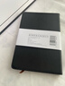 嘉然恒高端黑色商務(wù)筆記本本子A5記事本高顏值PU皮面本加厚內芯企業(yè)辦公文具工作日志會(huì )議記錄本可定制 曬單實(shí)拍圖