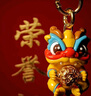 迪加倫本命年賺錢(qián)龍汽車(chē)鑰匙扣黃金生肖龍平安符裝飾掛件生日禮物品 曬單實(shí)拍圖