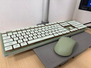 前行者X7S無(wú)線(xiàn)藍牙雙模鍵盤(pán)鼠標套裝靜音真機械手感鍵鼠可充電電競游戲辦公筆記本電腦臺式打字通用外設 抹茶色【無(wú)線(xiàn)+藍牙鍵鼠套裝】靜音升級版-共用接收器 曬單實(shí)拍圖