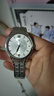 天王（TIAN WANG）送禮鴻蒙系列男士商務(wù)鋼帶石英手表女士時(shí)尚休閑腕表3626新年禮物 白色男表 曬單實(shí)拍圖