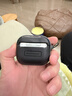 鵬谷適用蘋(píng)果AirPods4保護套apple airpods 4代耳機殼磁吸自動(dòng)彈蓋降噪耳機倉硅膠保護殼絨毛灰 曬單實(shí)拍圖
