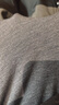 優(yōu)衣庫女裝HEATTECH搖粒絨兩翻領(lǐng)套頭衫/長(cháng)袖479608 07 青灰色 S /155/80A 曬單實(shí)拍圖