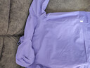 KOLON SPORT/可隆2L防水夾克 男女同款透濕耐磨寬松沖鋒衣2級 LHJK5WTT27-VI 紫羅蘭色 L 175/96A 曬單實(shí)拍圖