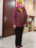 雪中飛中長(cháng)款羽絨服女士中老年媽媽裝可拆卸帽加厚寬松保暖秋冬外套 180 曬單實(shí)拍圖