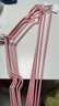 宣室堂 【50支裝】衣架 無(wú)痕防滑晾衣架子 學(xué)生宿舍衣?lián)我路?粉色【防滑不鼓包】 10支裝 曬單實(shí)拍圖