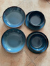 宜家（IKEA）GLADELIG格拉德里彩釉碗藍色多件套吃飯餐具多尺寸家用 【熱銷(xiāo)6件套】大碗+深盤(pán)+餐盤(pán) 曬單實(shí)拍圖