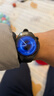 HUAWEI WATCH 5 42mm基礎款深錆色不銹鋼表殼幻月黑氟橡膠表帶首創(chuàng  )X-TAP智感窗eSIM通信手表華為智能手表 曬單實(shí)拍圖