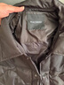 太平鳥(niǎo)男裝【襯衫式】輕薄羽絨服男短款冬季保暖外套 黑色（寬松)第二批 L 曬單實(shí)拍圖