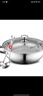 愛(ài)仕達（ASD） 火鍋304不銹鋼火鍋家用廚房湯鍋涮鍋一鍋多用燃氣明火電磁爐通用 清湯火鍋 32cm 曬單實(shí)拍圖
